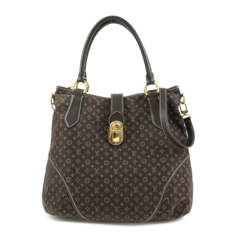Louis Vuitton Monogram Idylle Cotton Elegy Handbag Brown